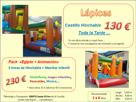 Colchoneta Hinchable Carballo