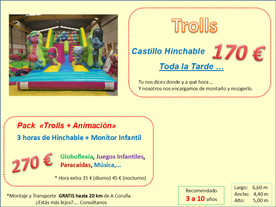 Alquiler Colchoneta Betanzos