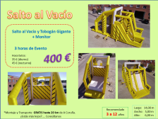 Hinchable Salto al Vacío